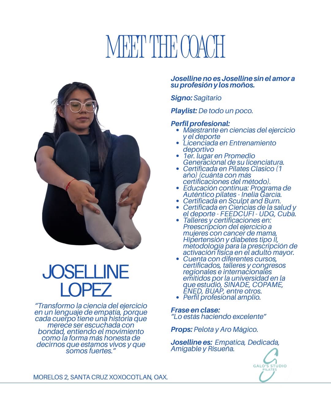 Informacion de Joselline López
